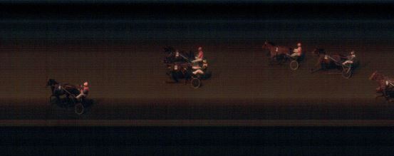 Målfoto for løp 2 på bane BT den 11.10.2018