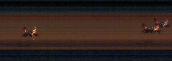 Målfoto for løp 8 på bane BT den 11.10.2018