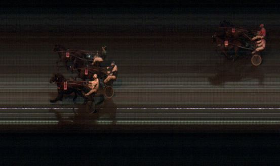 Målfoto for løp 8 på bane BT den 03.11.2018