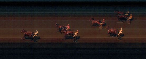 Målfoto for løp 8 på bane BT den 14.02.2019