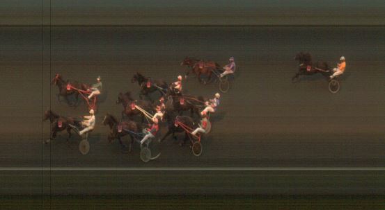 Målfoto for løp 8 på bane BT den 13.08.2020