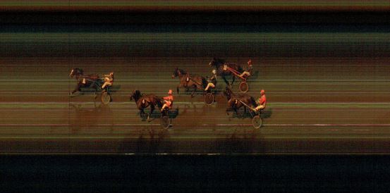 Målfoto for løp 6 på bane BT den 25.02.2021