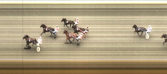 Målfoto for løp 5 på bane BT den 10.03.2021