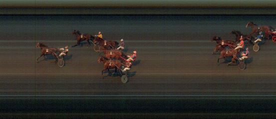 Målfoto for løp 6 på bane BT den 28.03.2021