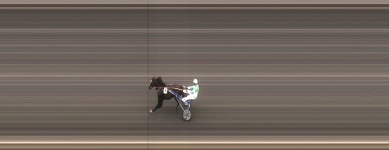 Målfoto for løp 1 på bane BT den 27.08.2022