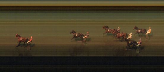 Målfoto for løp 5 på bane BT den 12.01.2023