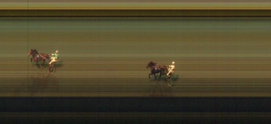 Målfoto for løp 2 på bane BT den 13.02.2023