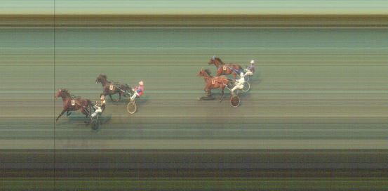 Målfoto for løp 7 på bane BT den 10.08.2023