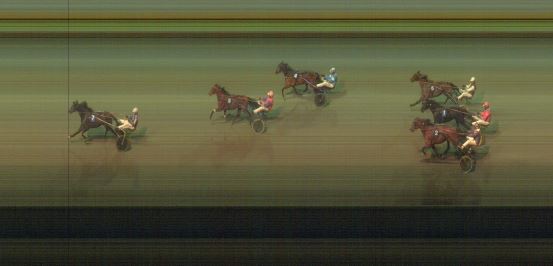 Målfoto for løp 2 på bane BT den 07.01.2024