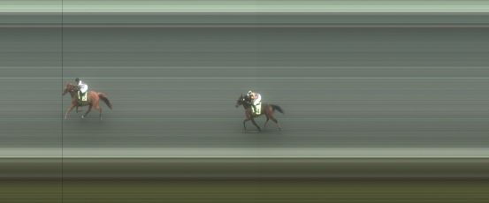 Målfoto for løp 1 på bane BT den 28.07.2024