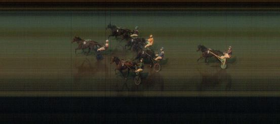 Målfoto for løp 2 på bane BT den 24.10.2024