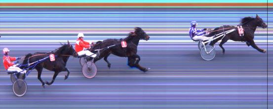 Målfoto for løp 3 på bane DR den 16.03.2019