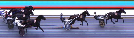 Målfoto for løp 7 på bane DR den 10.08.2019