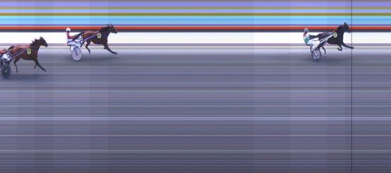 Målfoto for løp 1 på bane DR den 12.09.2019