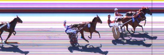 Målfoto for løp 2 på bane DR den 21.09.2019