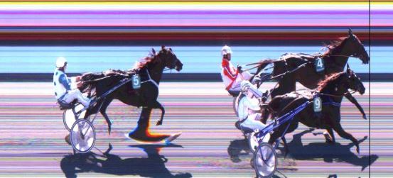 Målfoto for løp 4 på bane DR den 21.09.2019