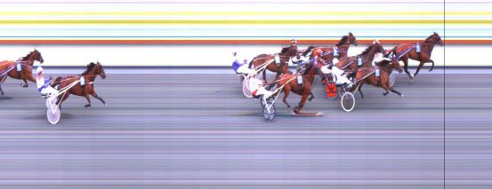 Målfoto for løp 2 på bane DR den 26.09.2019