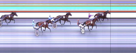 Målfoto for løp 5 på bane DR den 03.10.2019