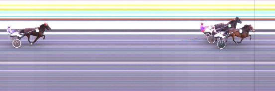 Målfoto for løp 4 på bane DR den 10.10.2019