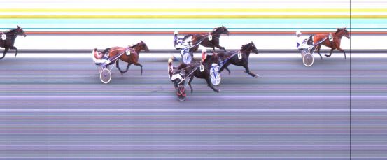 Målfoto for løp 5 på bane DR den 10.10.2019