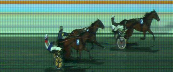 Målfoto for løp 2 på bane DR den 18.11.2019