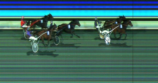 Målfoto for løp 2 på bane DR den 25.11.2019