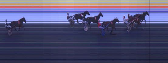 Målfoto for løp 3 på bane DR den 05.12.2019