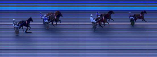 Målfoto for løp 3 på bane DR den 11.12.2019