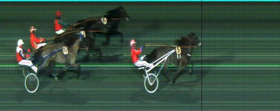 Målfoto for løp 7 på bane DR den 21.12.2019