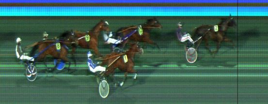 Målfoto for løp 9 på bane DR den 21.12.2019