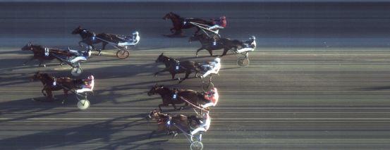 Målfoto for løp 2 på bane FO den 14.01.2014