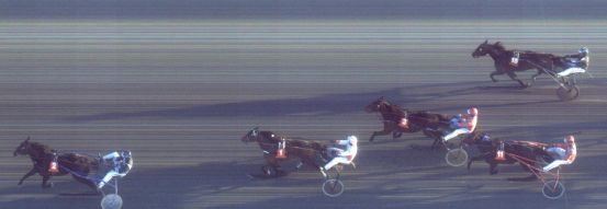 Målfoto for løp 3 på bane FO den 14.01.2014