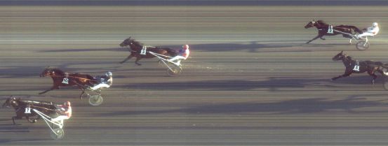 Målfoto for løp 5 på bane FO den 14.01.2014