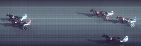 Målfoto for løp 8 på bane FO den 01.02.2014