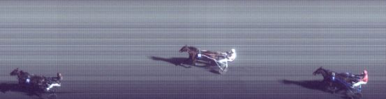 Målfoto for løp 2 på bane FO den 11.02.2014