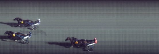 Målfoto for løp 1 på bane FO den 18.02.2014