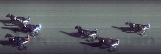 Målfoto for løp 6 på bane FO den 18.02.2014