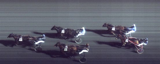 Målfoto for løp 5 på bane FO den 04.03.2014