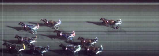 Målfoto for løp 8 på bane FO den 01.04.2014