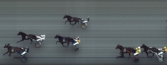 Målfoto for løp 7 på bane FO den 12.04.2014