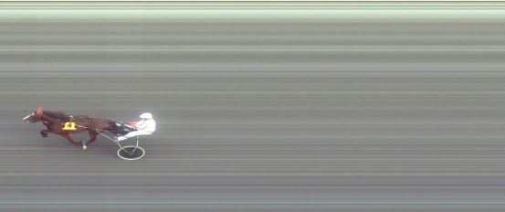 Målfoto for løp 1 på bane FO den 22.04.2014