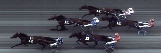 Målfoto for løp 5 på bane FO den 15.07.2014