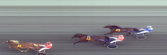 Målfoto for løp 1 på bane FO den 29.07.2014