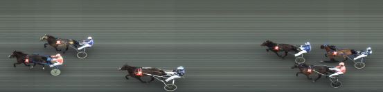 Målfoto for løp 3 på bane FO den 19.08.2014