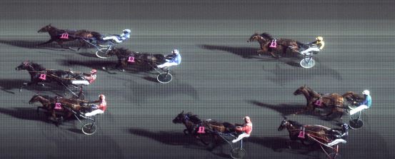 Målfoto for løp 10 på bane FO den 13.09.2014