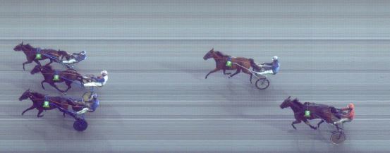 Målfoto for løp 9 på bane FO den 20.09.2014