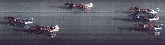 Målfoto for løp 2 på bane FO den 14.10.2014