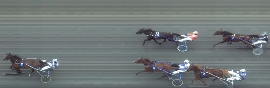 Målfoto for løp 2 på bane FO den 25.10.2014