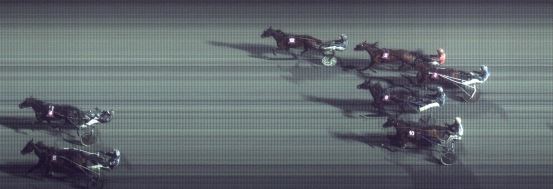 Målfoto for løp 8 på bane FO den 10.01.2015