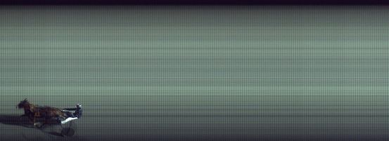 Målfoto for løp 1 på bane FO den 20.01.2015